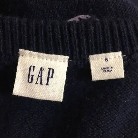 Gap Love Rainbow Crew Sweater Top Size Small - Picture 7 of 7